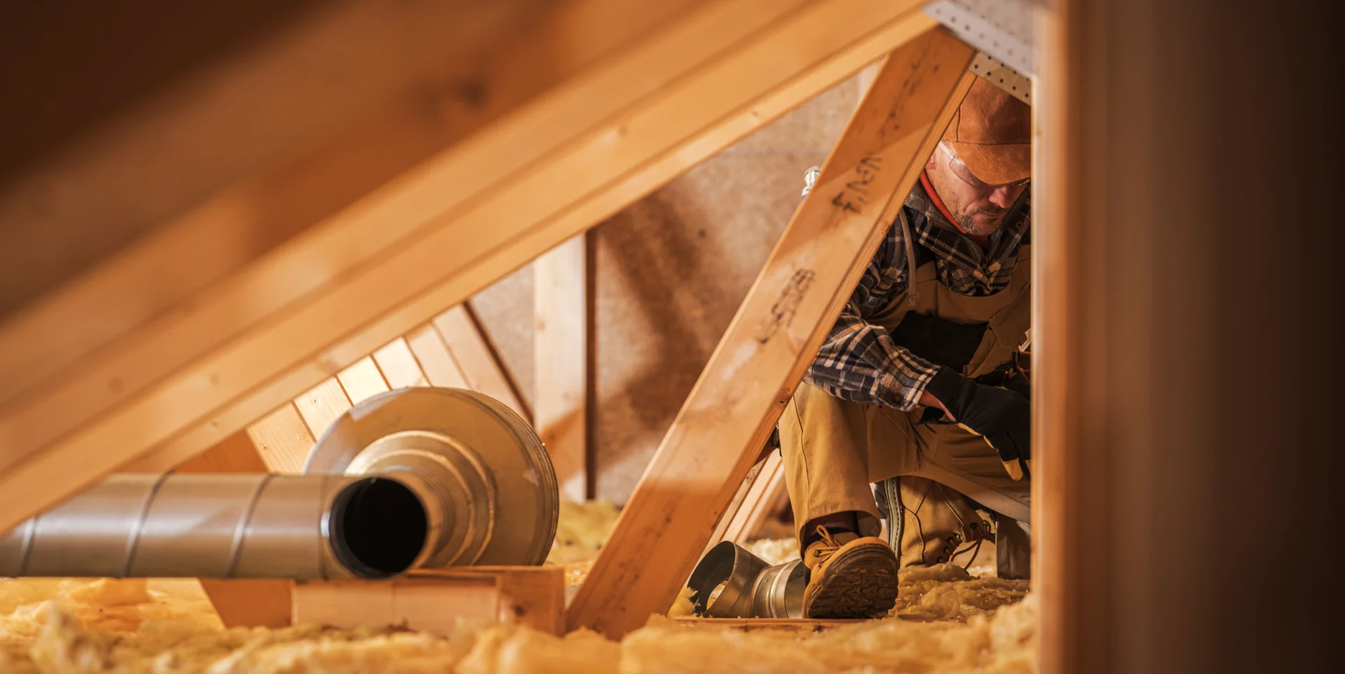 man install insulation